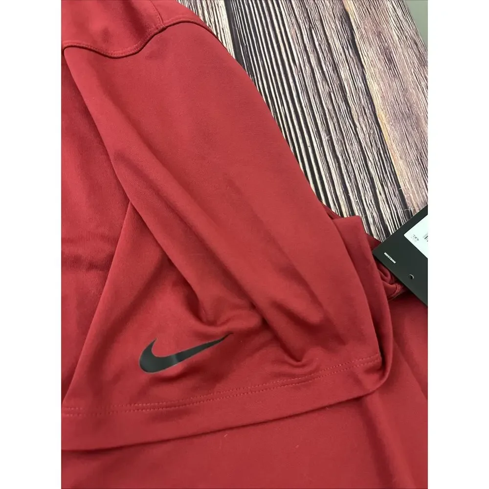 NWT Nike Shirt Men’s Size 4XL Polo Dri-Fit Polo Red Golf Short Sleeve